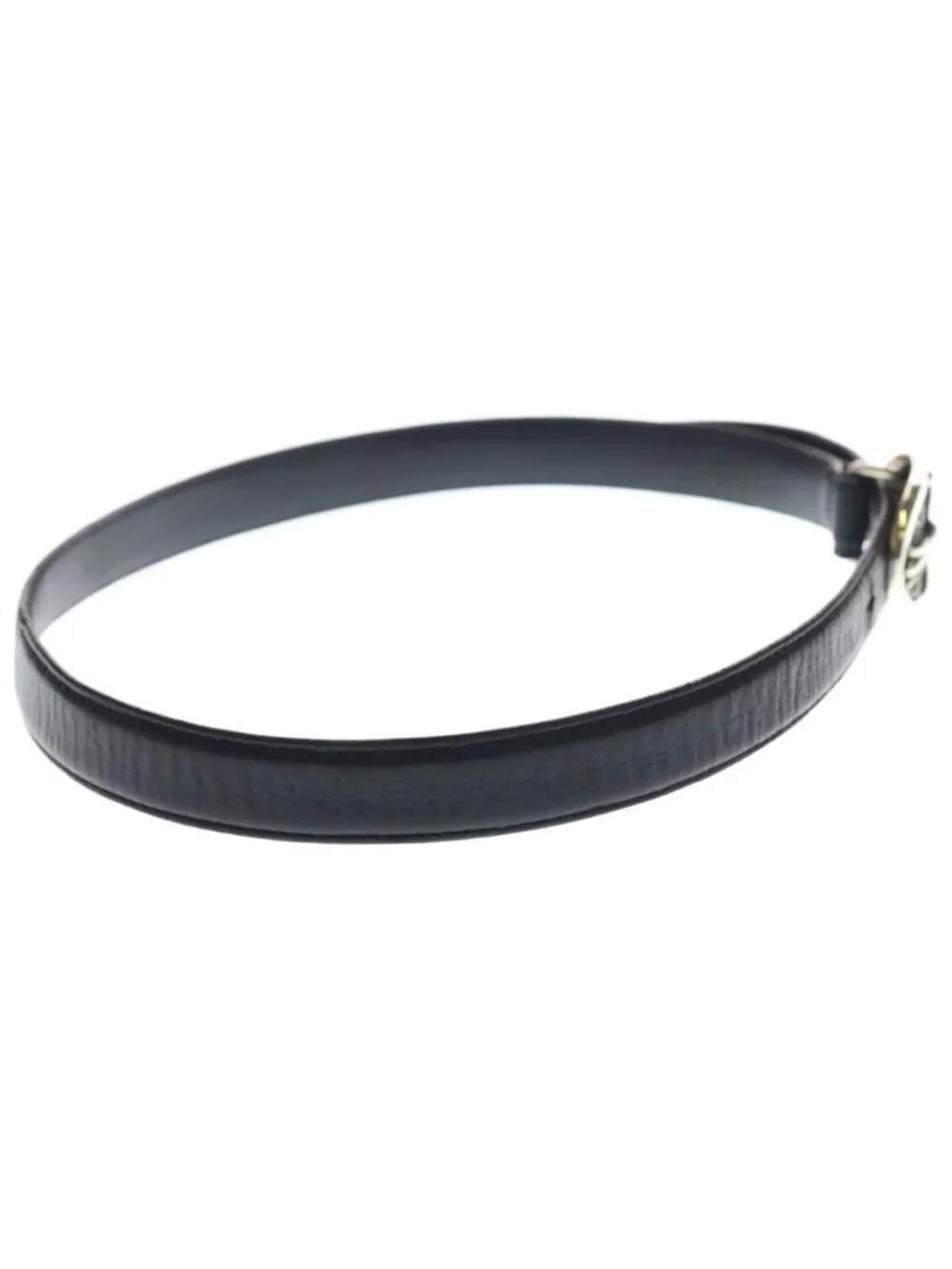 Chrome Hearts Buckl Oval 1.0 Classic Cross Silver Buckle Belt
